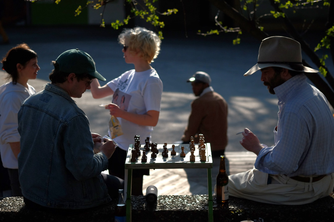 Chess tournament copyright Chan Sperle